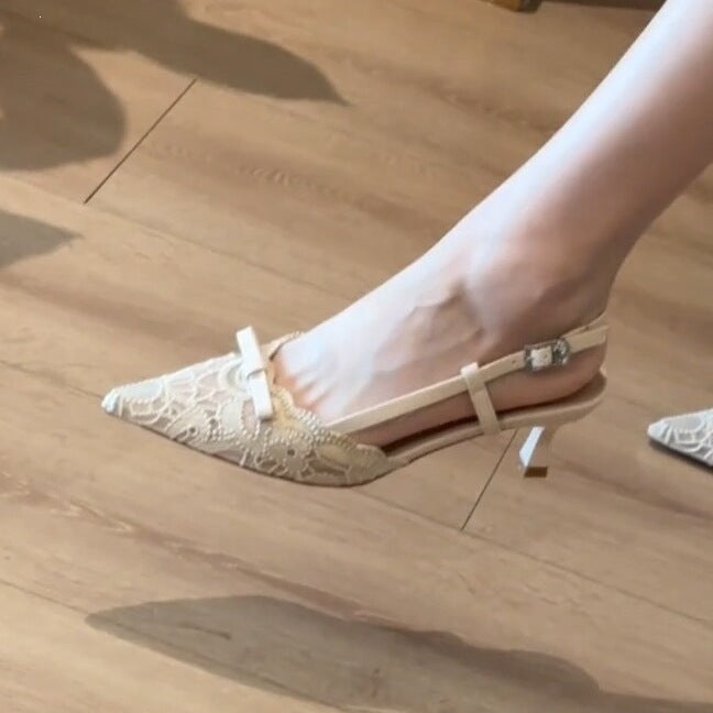 Women's Casual Korean-style Stiletto Heel Sandals