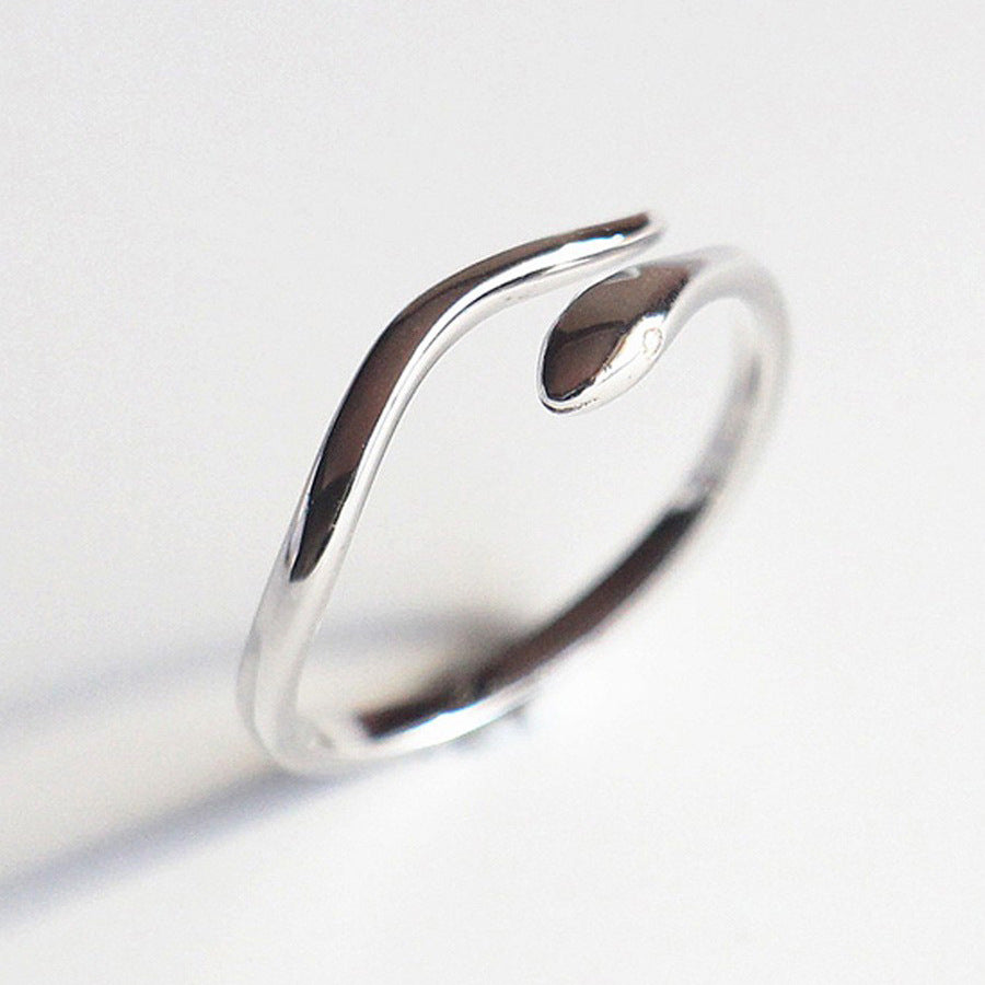 Smart Simulated Snakes Glossy Glossy Ring Graceful And Fashionable