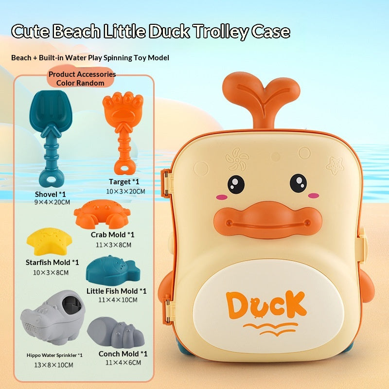 Childrens And Babies Beach Bath Toy Set Complete Sand-playing Tools