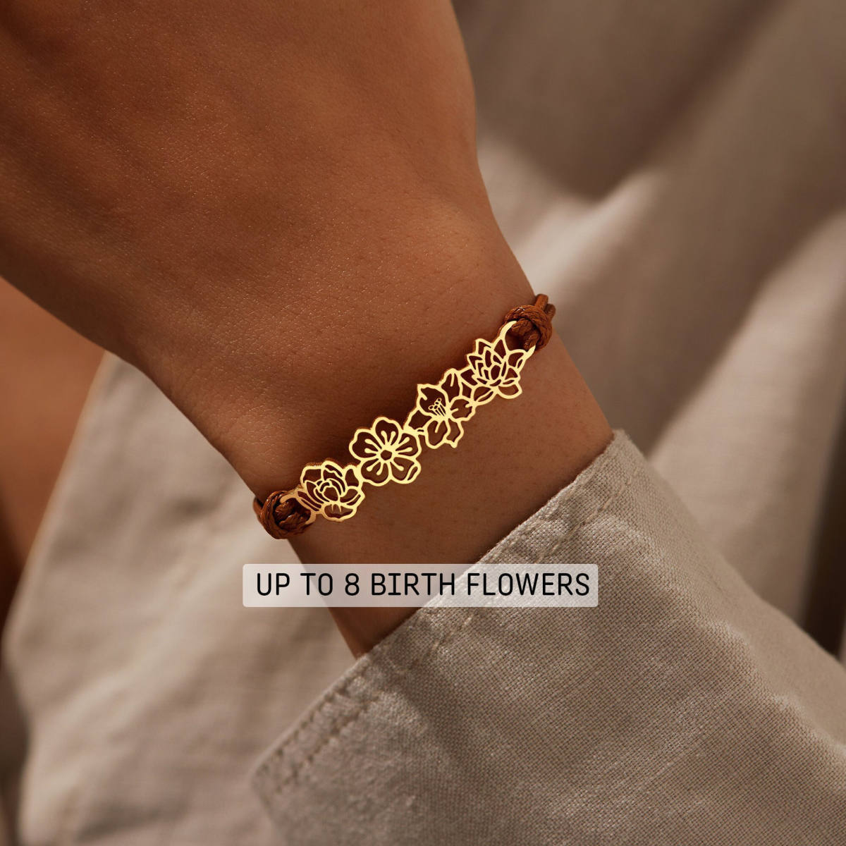 December Birthday Flower Necklace Female Accessories