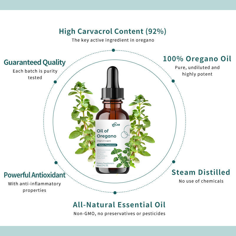 Best-selling Oregano Oil Drop Agent In Bottle Form