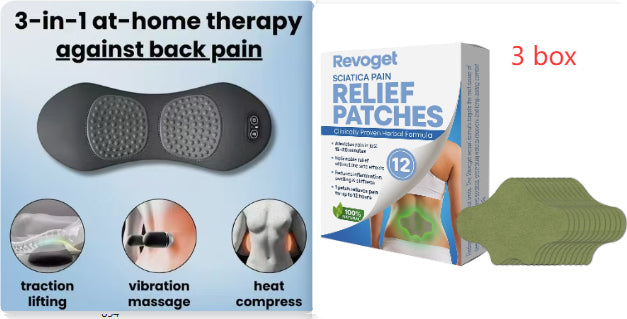 Bed For Sleep Waist Support Lumbar Support Pillow Lumbar Massage Heating