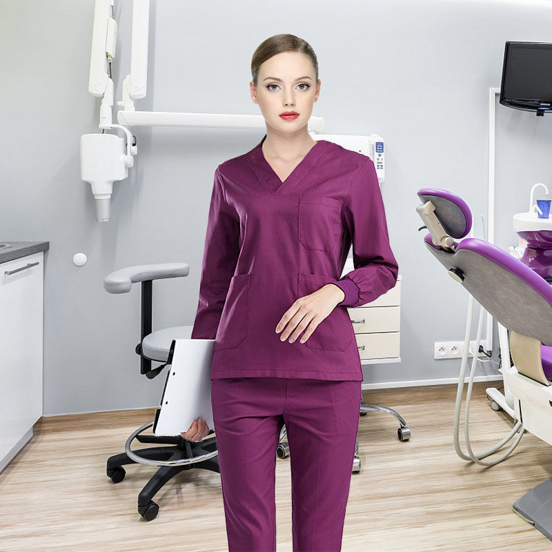 Short-sleeve Workwear For Doctors  Beauty Salons  And Dental Clinics
