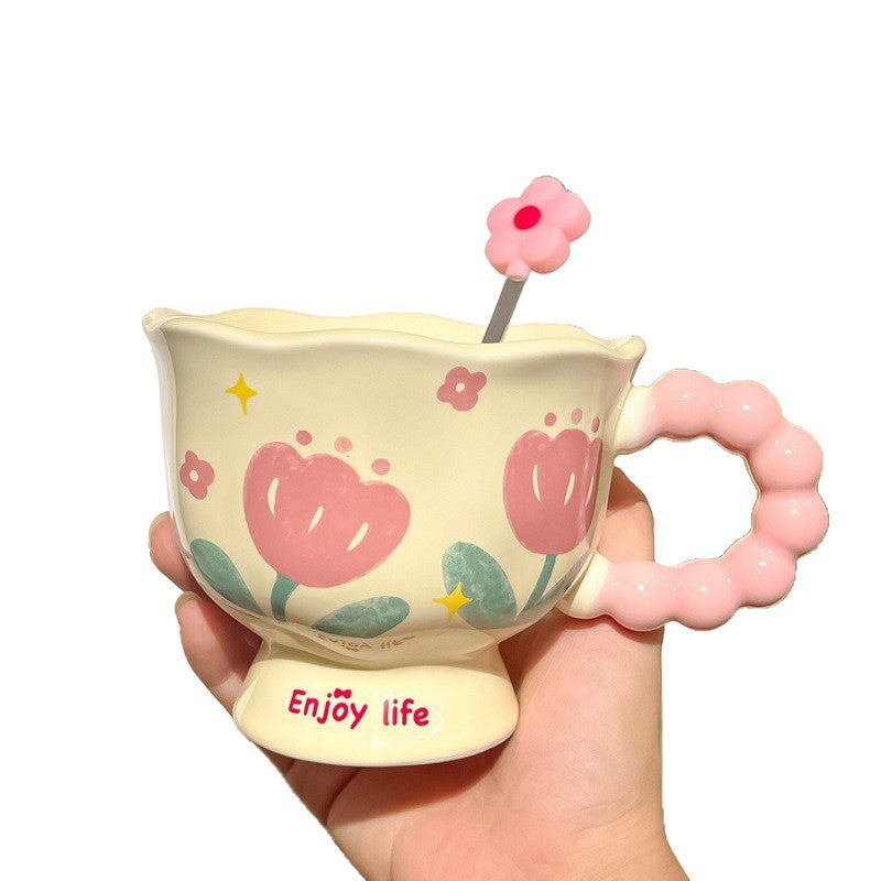 Ceramic Cup Birthday Gift For Girls Gift Box Water Mug