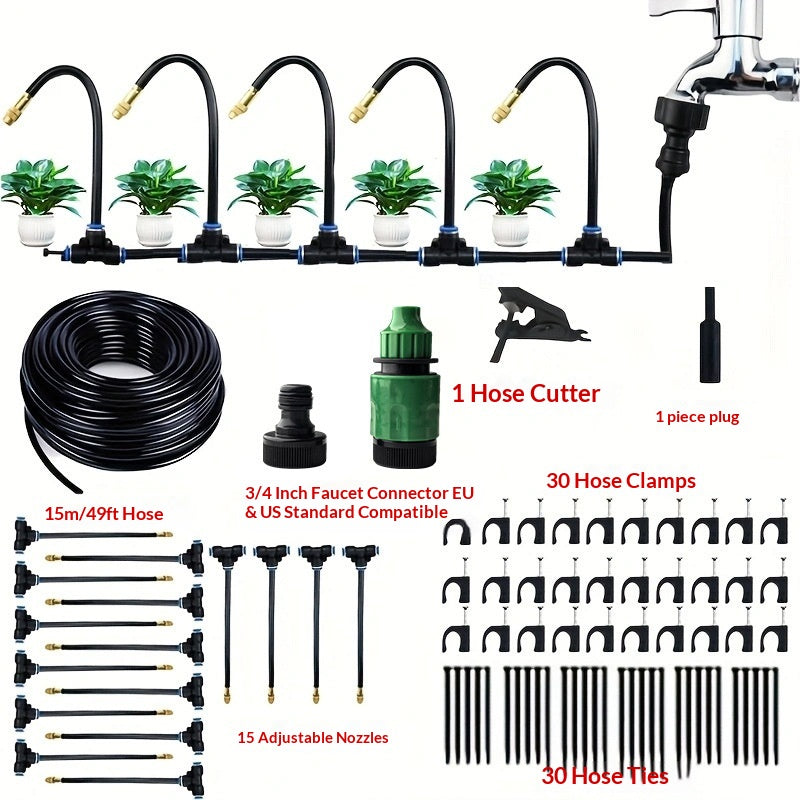 Cross-border Best-selling Drip Irrigation Kit A DIY Watering Gadget For Gardening