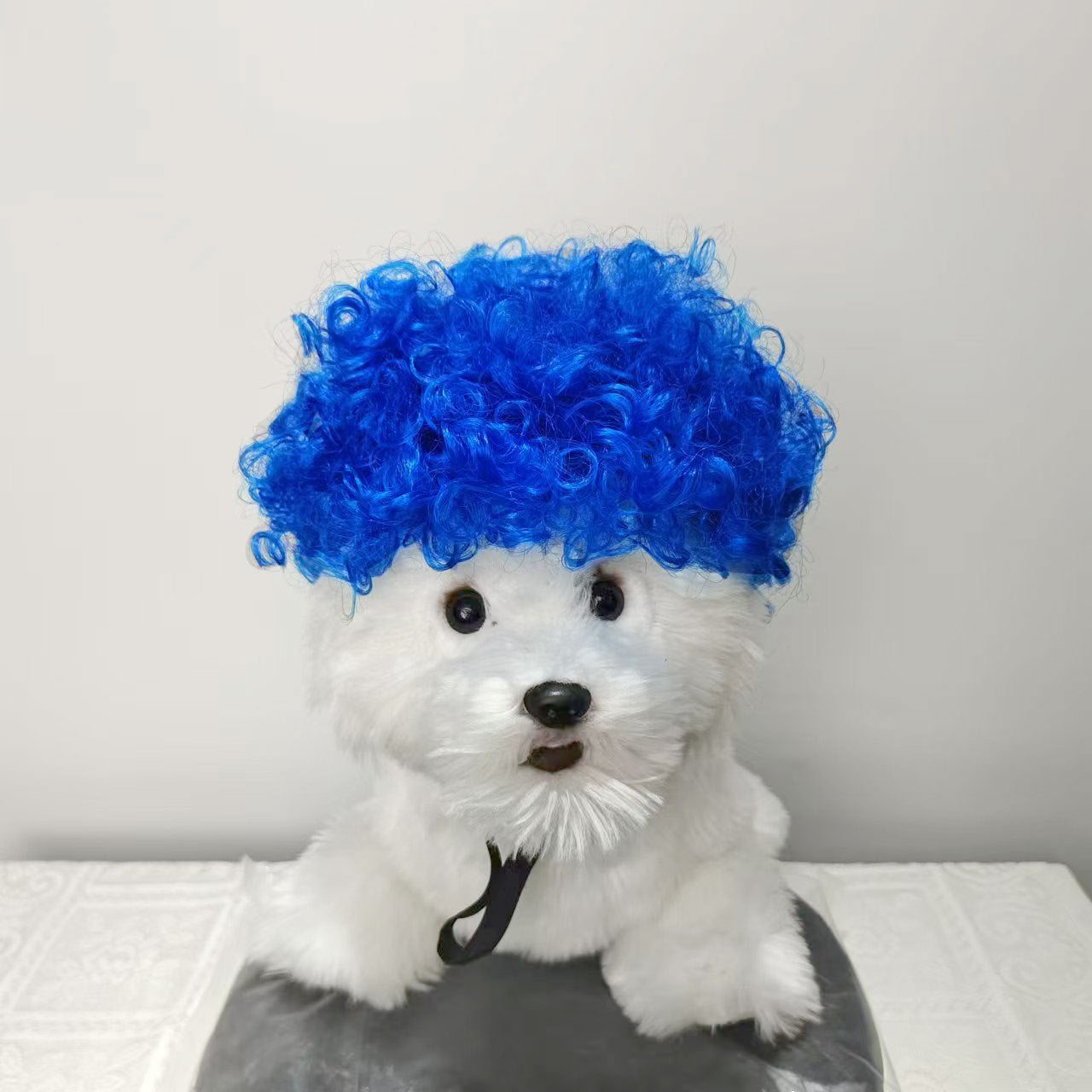 Halloween Pet Wig For Curly Or Straight Hair