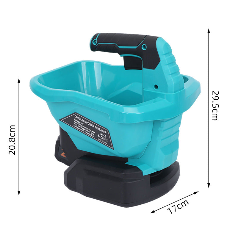 Lithium-battery-powered Rechargeable Seeder For Home And Farmland