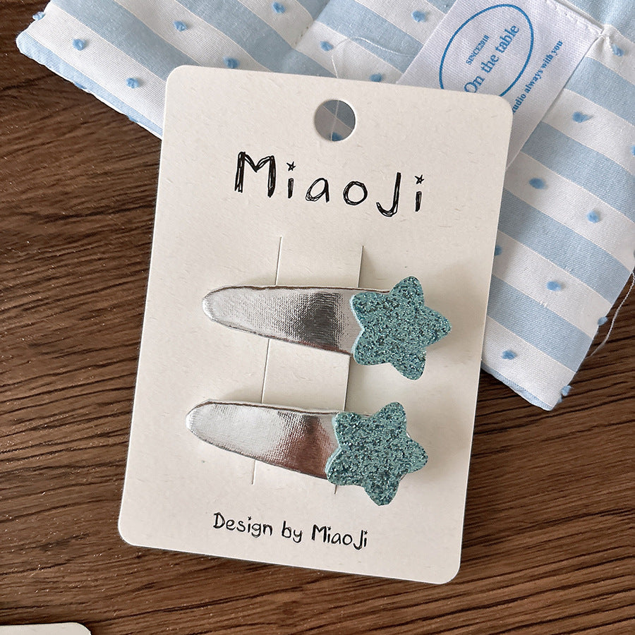 Versatile Childrens Hair Clip Made Of Leather