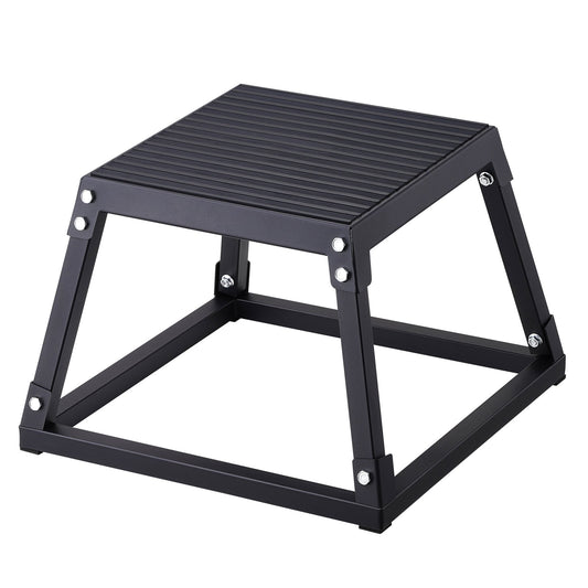 Plyometrische Sprungbox, 305 Mm Plyo-Box, Plyometrische Plattform Plyobox Schwarz, Rutschfeste Fitness-Übungs-Step-Up-Box Für Heimtraining, Konditions-Krafttraining, Oberschenkel Trainieren