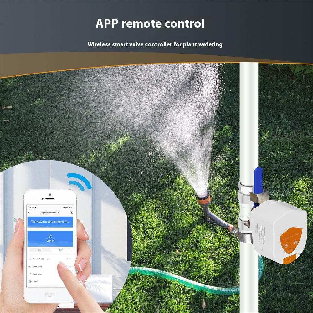 Graffiti Smart Home Timing Control Water Valve