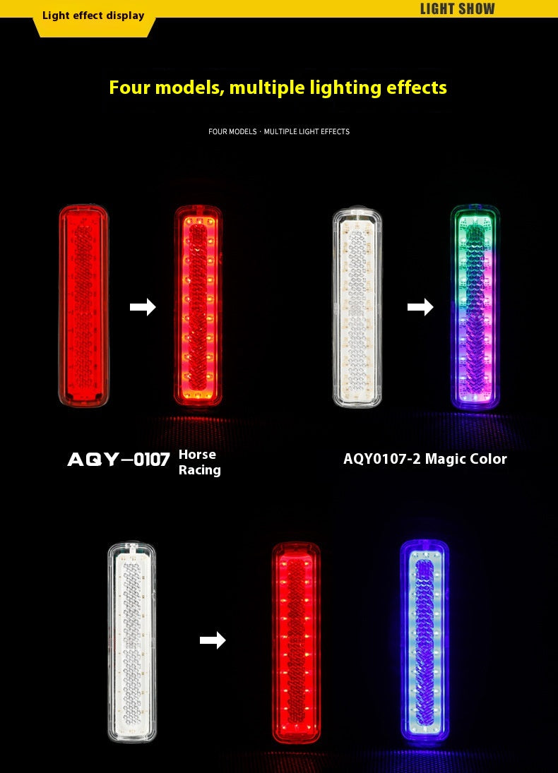 Bicycle Light Usb Charging Safety Riding
