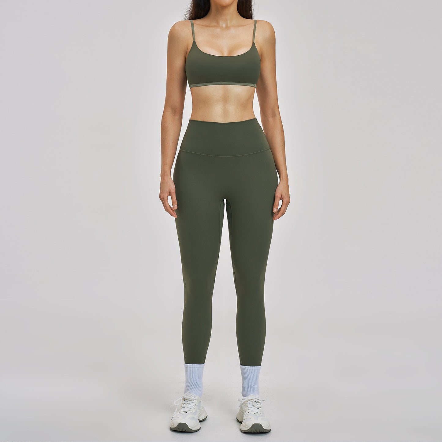 Women's Casual Running Fitness Set Moisture-Wicking And Quick-Drying