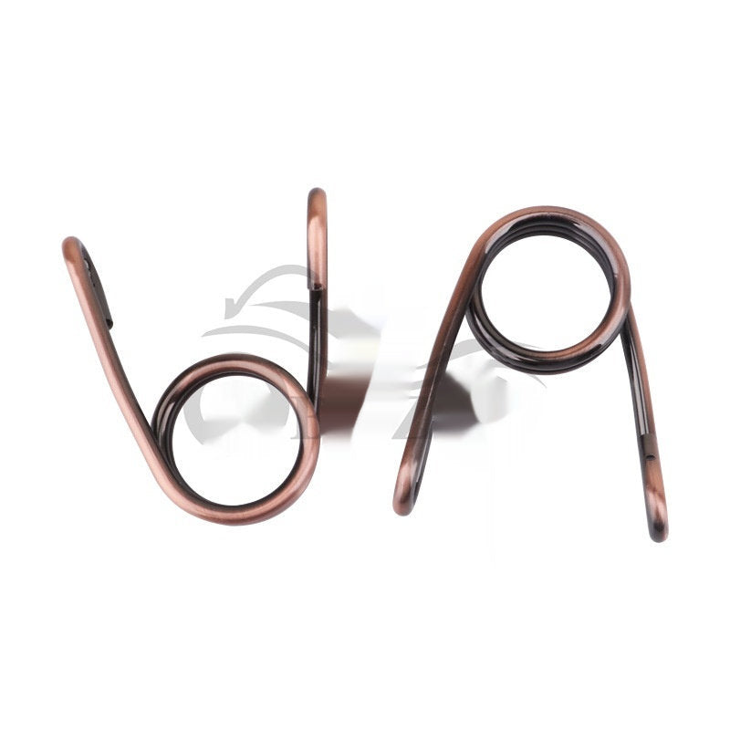 Motorcycle Accessories Modified Cushion Seat Box Electroplating Clip Spring