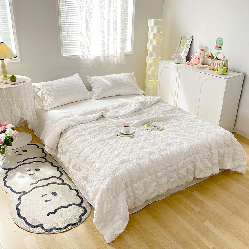 Seersucker Summer Cooling Air Conditioning Bed Summer Quilt