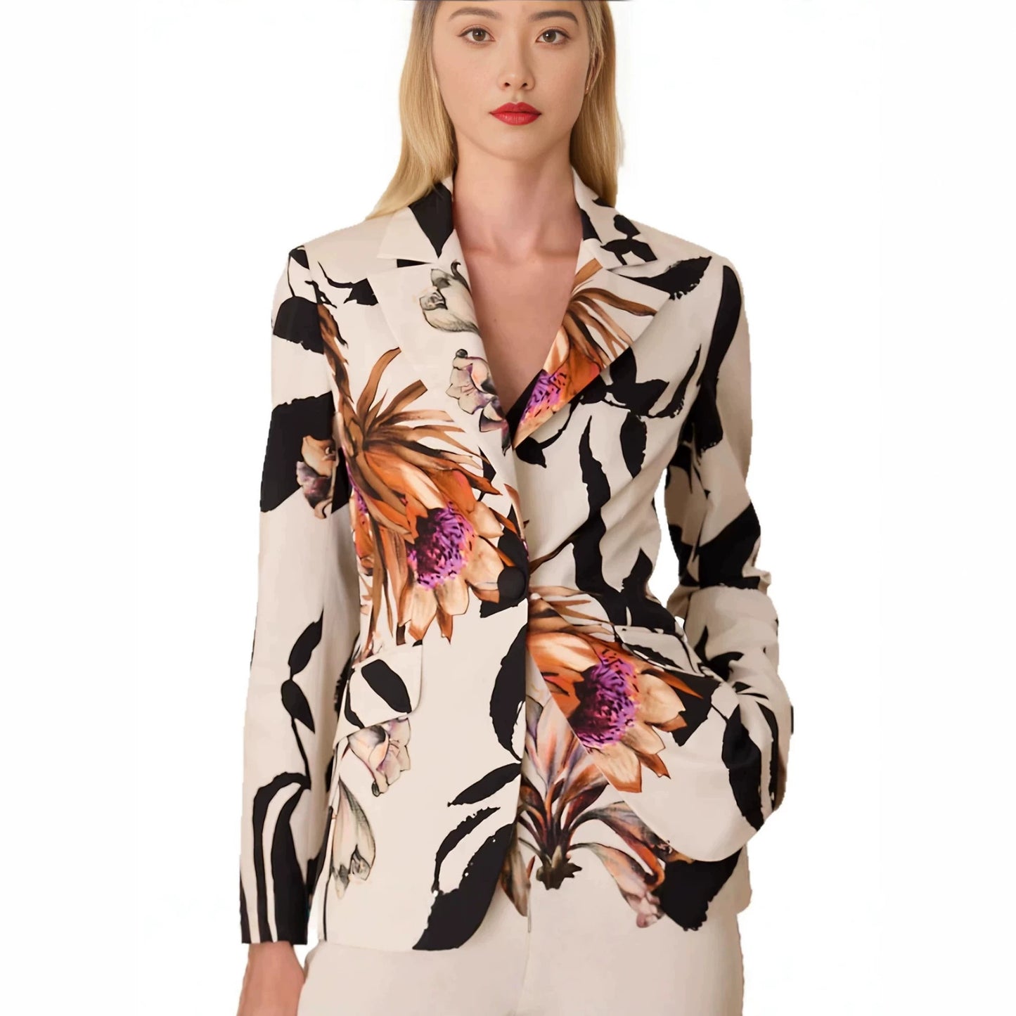 Loose-fit Figure-flattering Chic Office-style Bestseller Long-sleeve Cardigan Top Coat