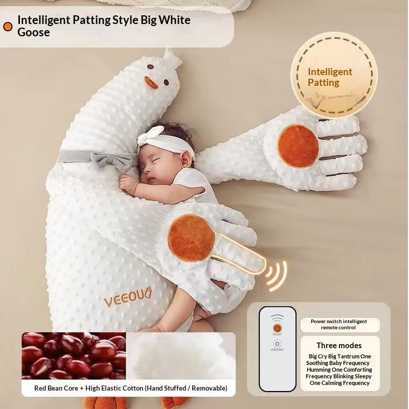 Smart Baby Soothing Device With Lullabies Anti-Jerk Long Pillow For Co-Sleeping