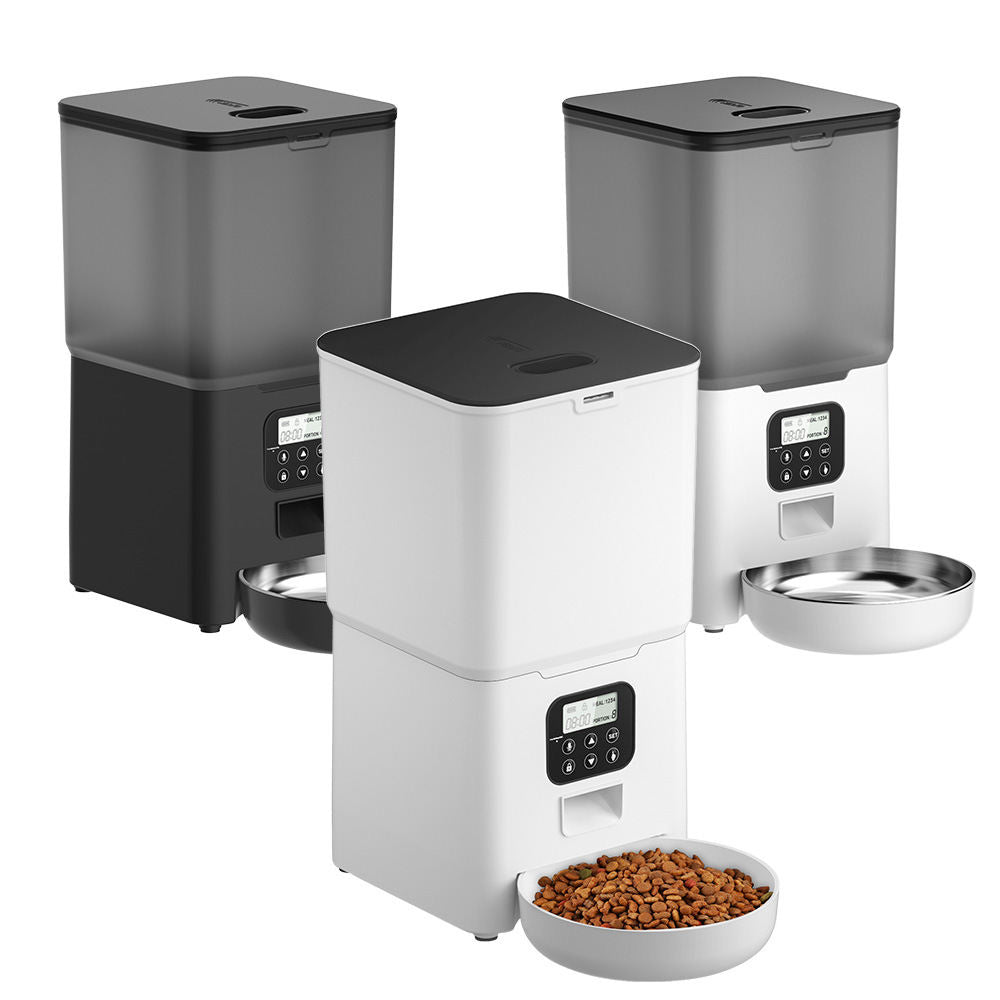 6L Pet Feeder Smart-Control Cat And Dog Food Dispenser
