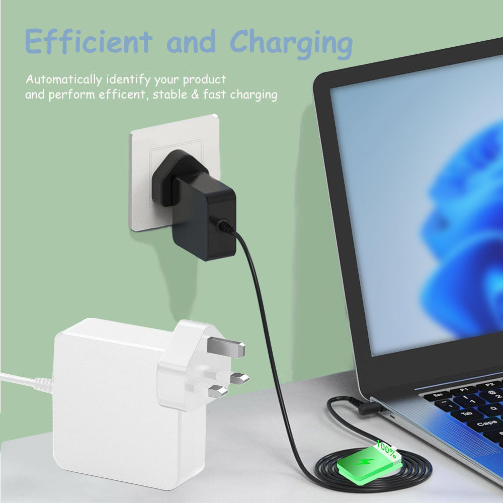 65W  Laptop Charger, Adapter Compatible With Laptop, For Small Appliances,  Christmas Gifts---white