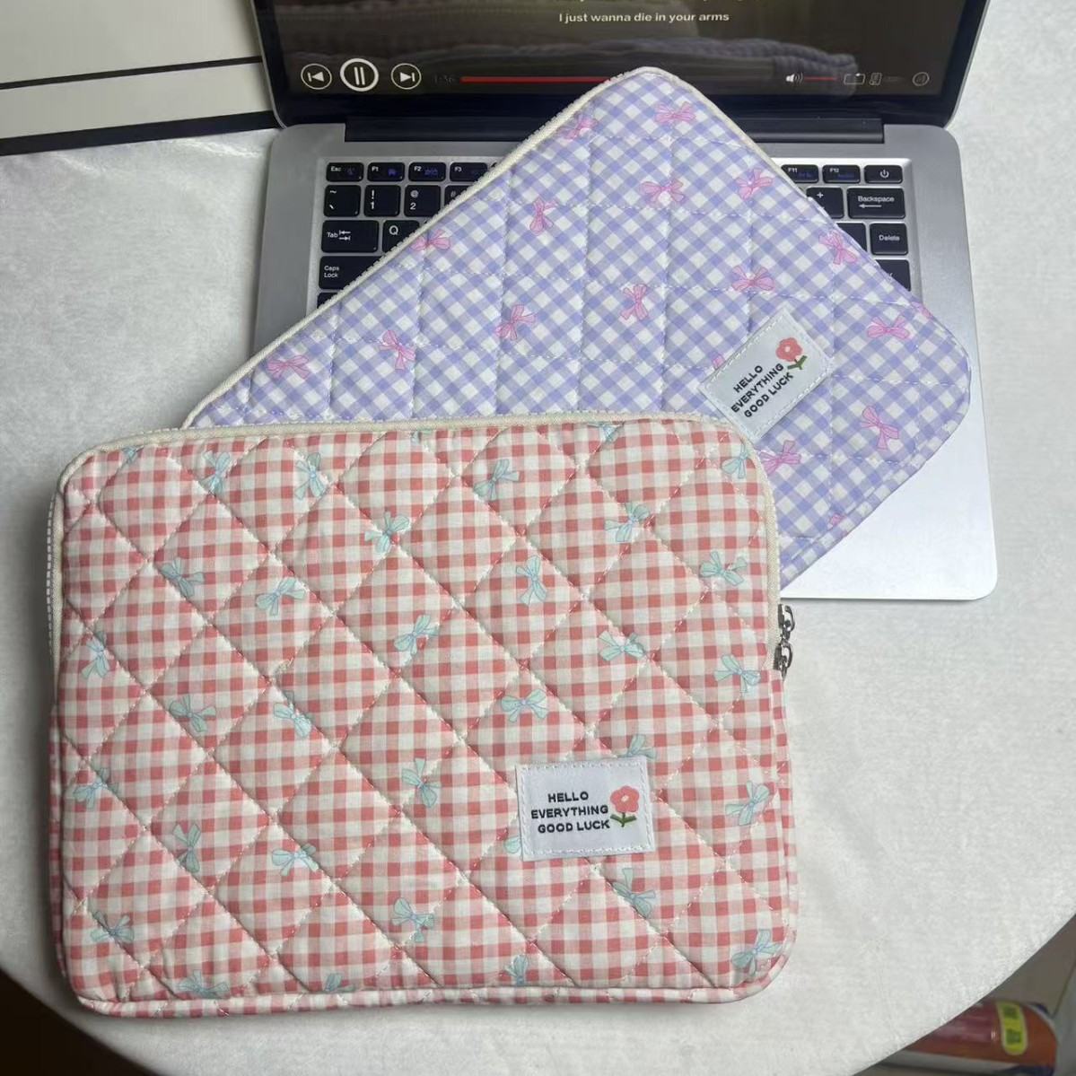 Versatile Printing Polyester Tablet Storage Bag
