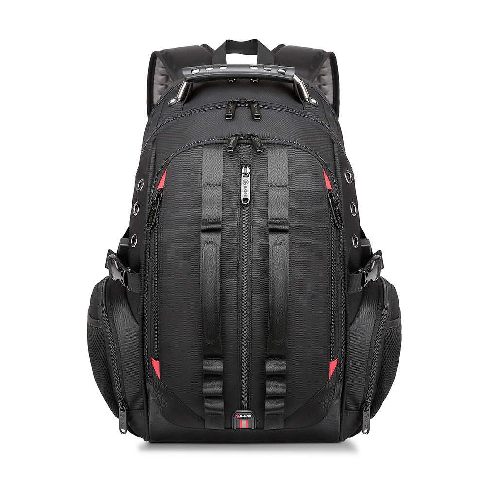 Middle School Student Schoolbag Waterproof Travel Earplugs Hole Charging Large Capacity Backpack