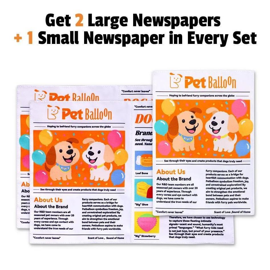 Durable Pet-friendly Newspaper Design Suitable For Chewing