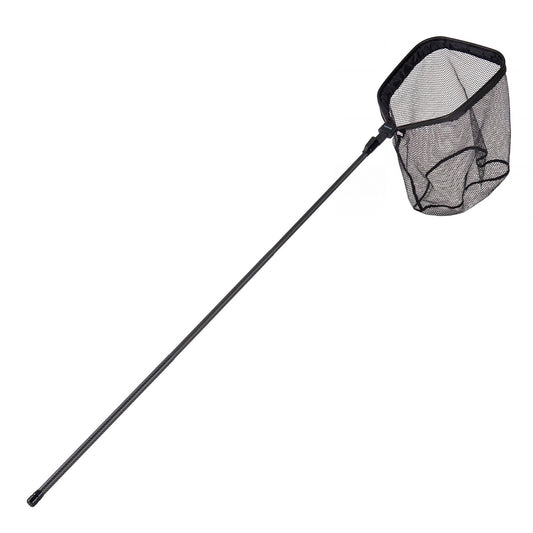 Fishing Net, Foldable Landing Nets With Telescopic Handle, Portable Lightweight Carbon Fiber Long Fish Gear, Nylon Covered PVC, Durable And Fish-friendly, For Kayak Boat Bank Pond, Gifts For Men
