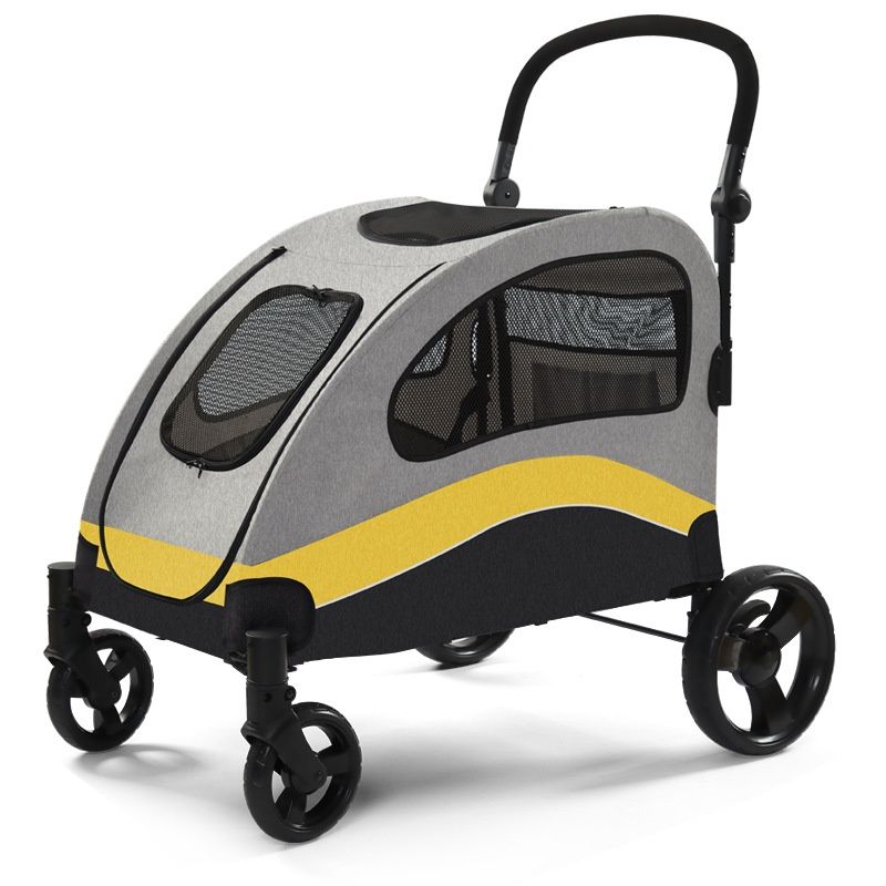Medium-to-large Lightweight Foldable Pet Stroller Cat Stroller