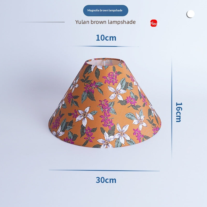 Pleated Fabric Anti-Glare Desk Lamp Shade