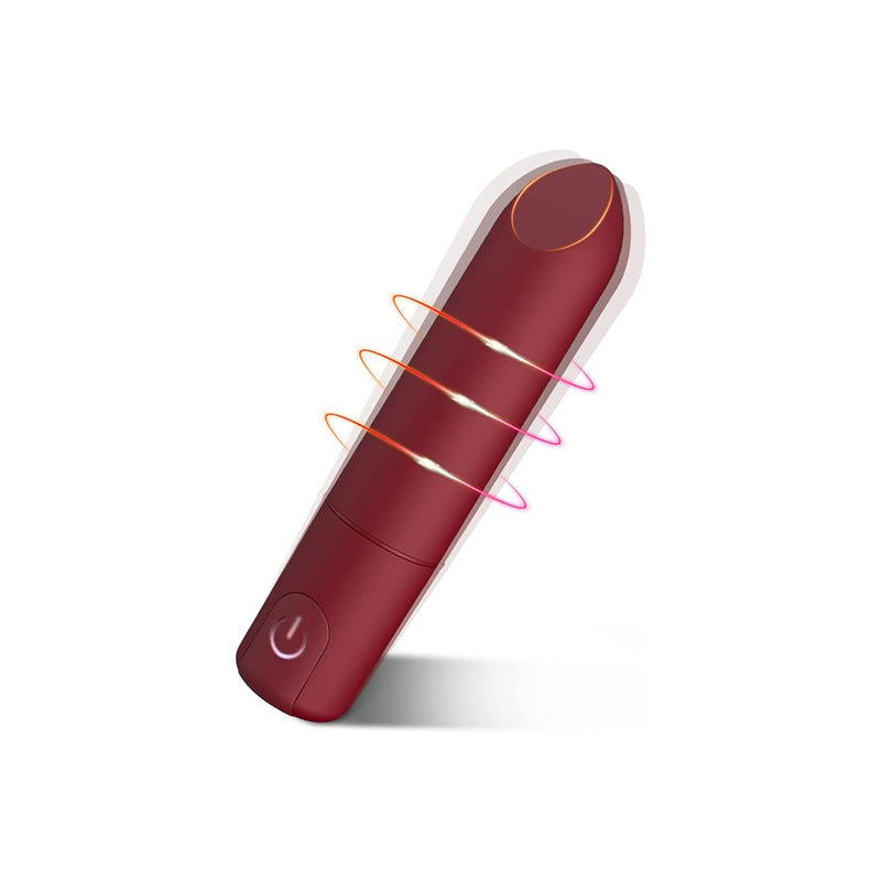 New USB-powered Mini Vibrator With 10 Vibration Patterns A Lipstick-shaped Masturbator For Women, Designed To Stimulate The Clitoris And G-spot And Help Achieve Orgasm.