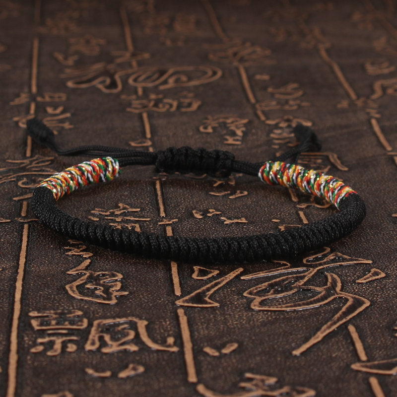 Best Seller In Europe And America Handmade Woven Jin Gang Knot Red Rope Bracelet