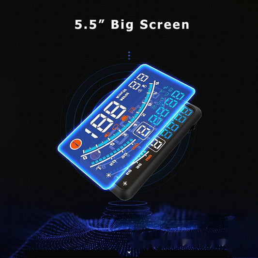 HD Non-fuzzy Compatibility Best 58 Screen Head-up Display