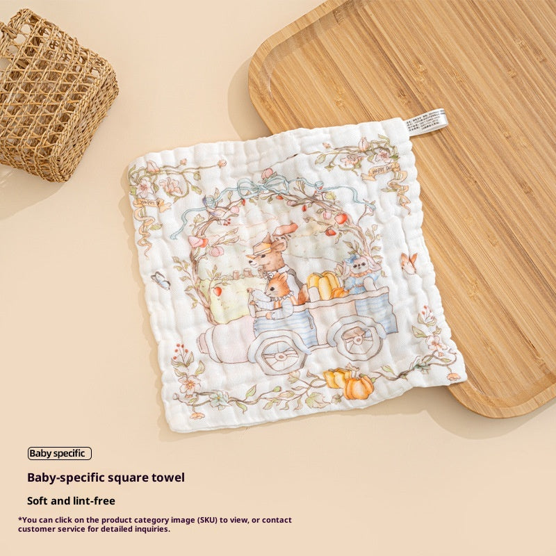 Gauze Newborn Baby Gift Washcloth Toddler Towel