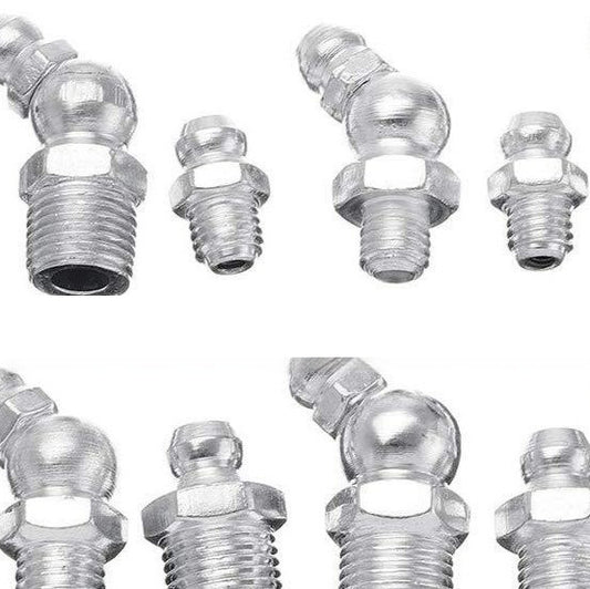 130pcs Boxed Grease Nipple Accessories Combination Car Connector Accessories