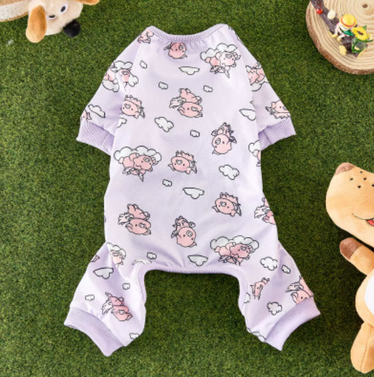 Pet Clothing Small Dog Clothes Jumpsuit Four-legged Breathable