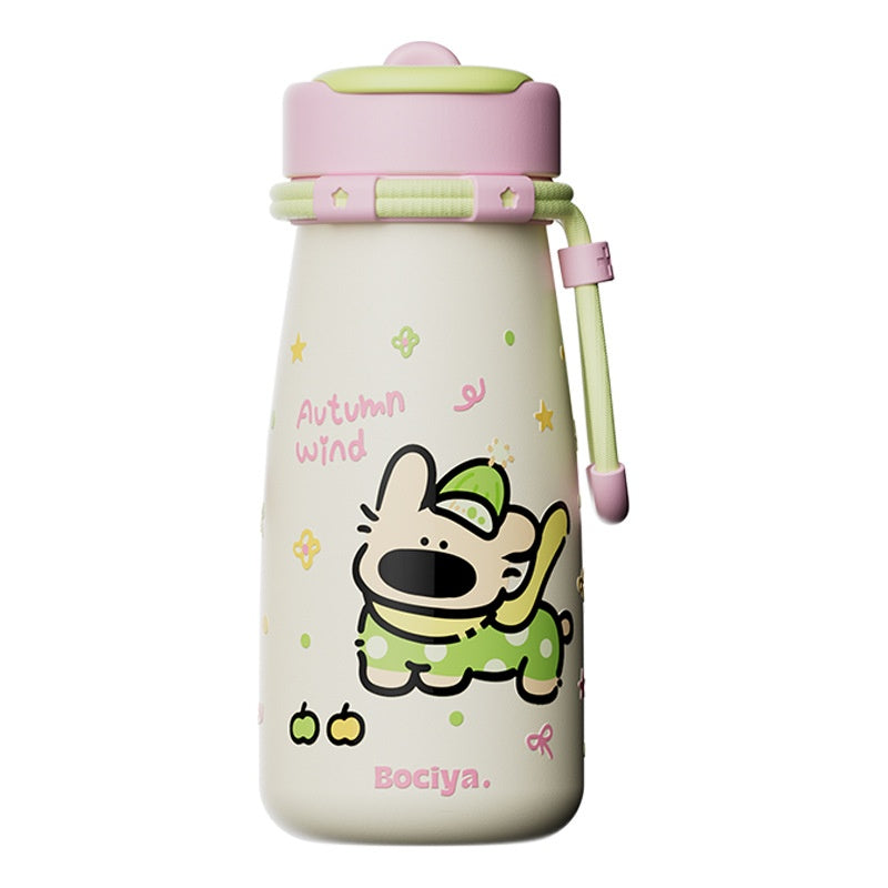Portable Instagram-style Gift Cute Straw Cup