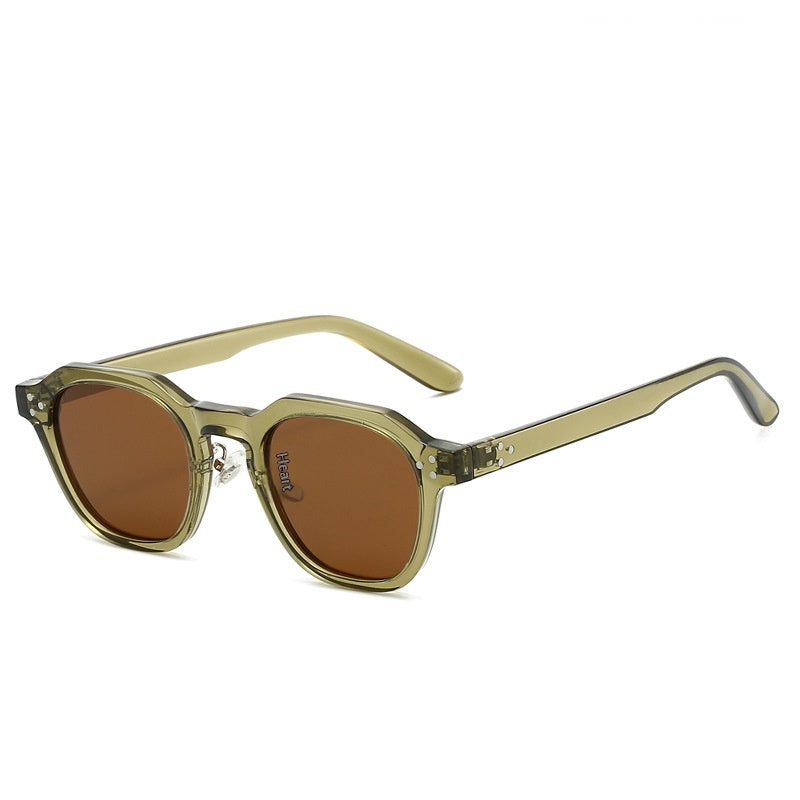 Niche Polygonal Sunglasses With A Premium Sun-blocking Design