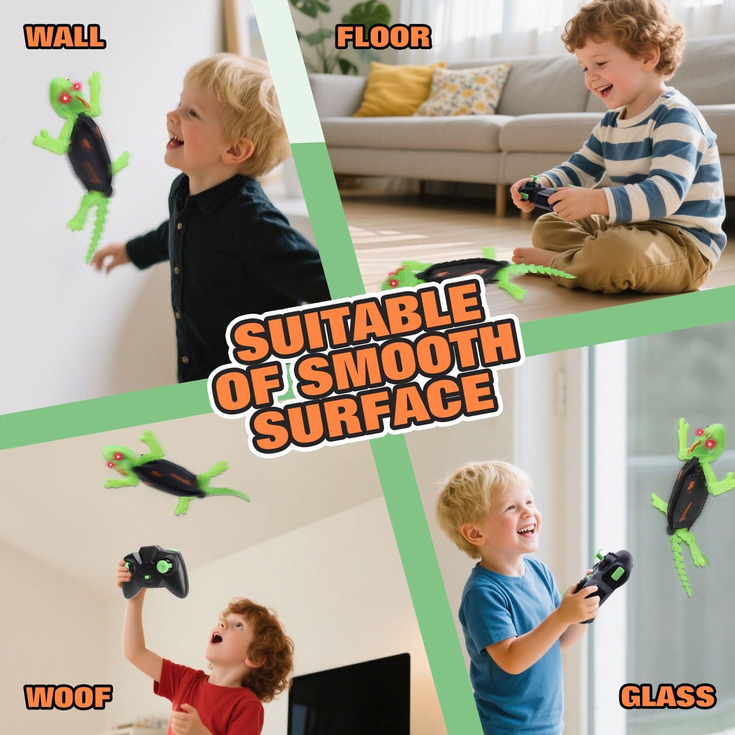 Realistic Wall-Climbing Gecko Toy  Birthday Gift For Children Aged 6