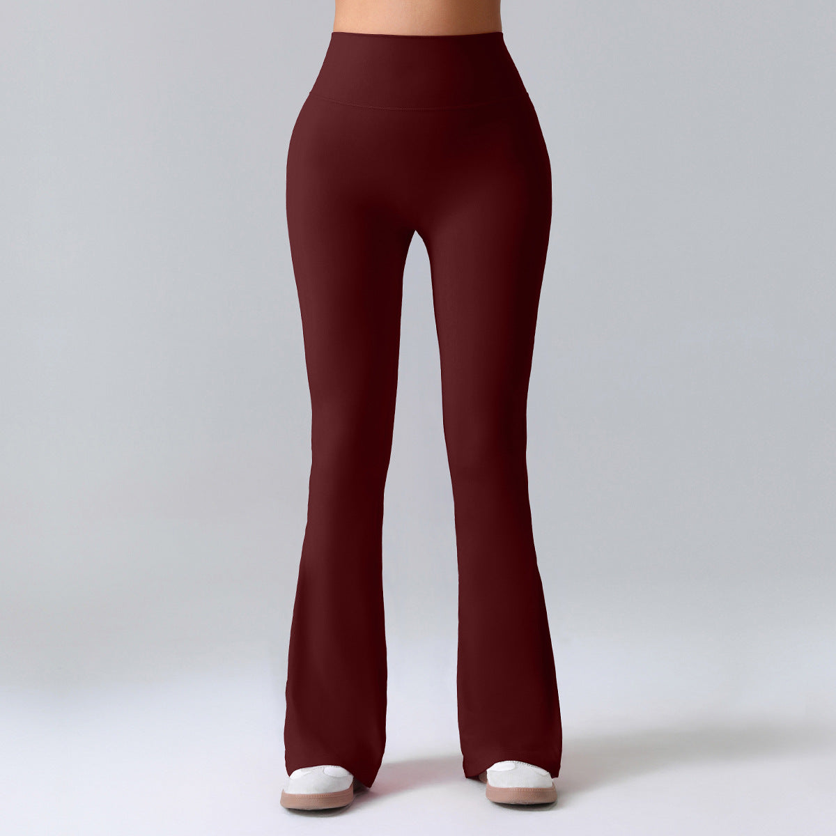 Women's Summer Thin Yoga Pants, Hip-Lifting Flared Fitness Pants, Quick-Dry Stretch Sports Pants, Slim-Fit Bootcut Trousers