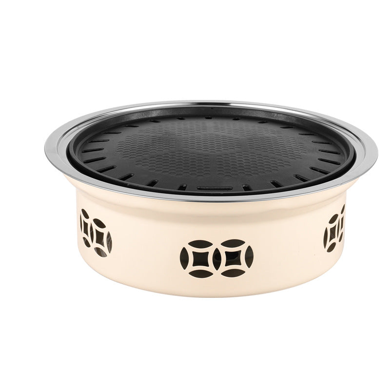 Korean-style Barbecue Grill Household Charcoal Hot Pot For Grilling Meat