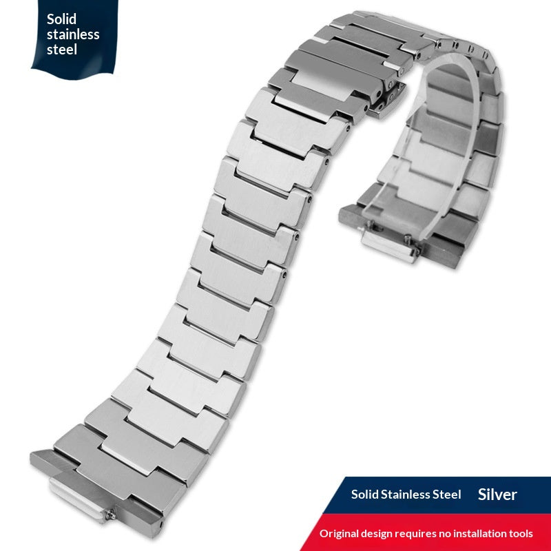 Men's Business Stainless Steel Chain Steel Watch Strap Accessories
