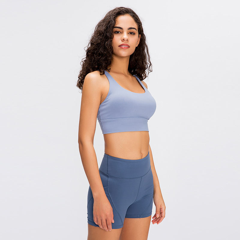 Skin-friendly Yoga Fitness Running Sports Bra Vest For Women