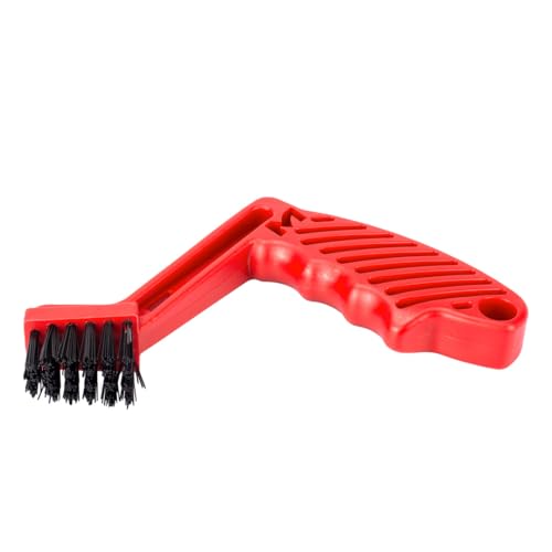 Maxshine Car Detailing Foam Pad Conditioning Brush - Wool Buffing Pad and Polishing Pad Cleaner - Red