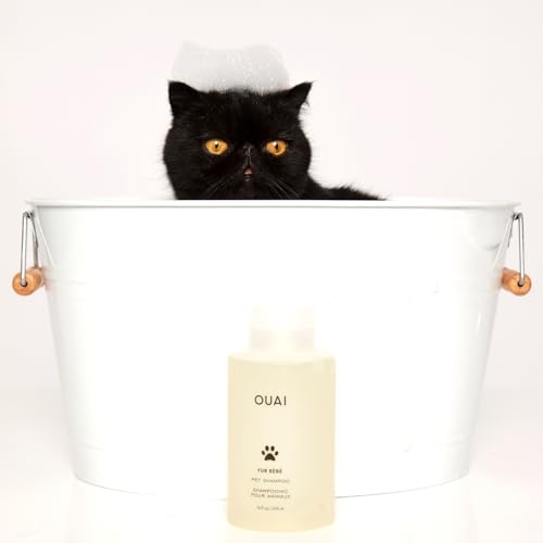 OUAI Fur Bébé Pet Shampoo - Cat & Dog Shampoo for Gentle Cleansing, Hydration & Shine - Vegan & Cruelty-Free Pet Supplies ...