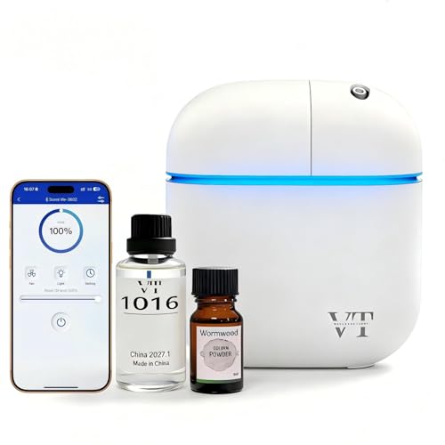 VT VERYSCENT TECH Waterless Essential Oil Diffuser 3000 Sq.Ft,Home Hotel Office Use,Cold Air Scent Machine,(Scent Kit 2*Fr...
