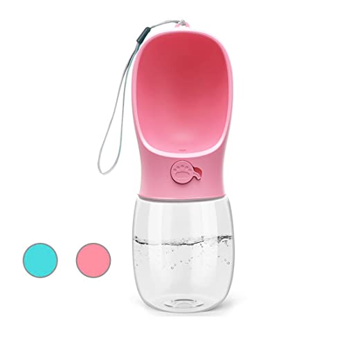 Kalimdor Dog Water Bottle, Leak Proof Portable Puppy Water Dispenser with Drinking Feeder for Pets Outdoor Walking, Hikin...