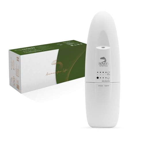 Plug in Waterless Essential Oil Diffuser for Home & Office - Cold Air Aroma Diffuser Covers Up to 500 Sq Ft, Silent Wall P...