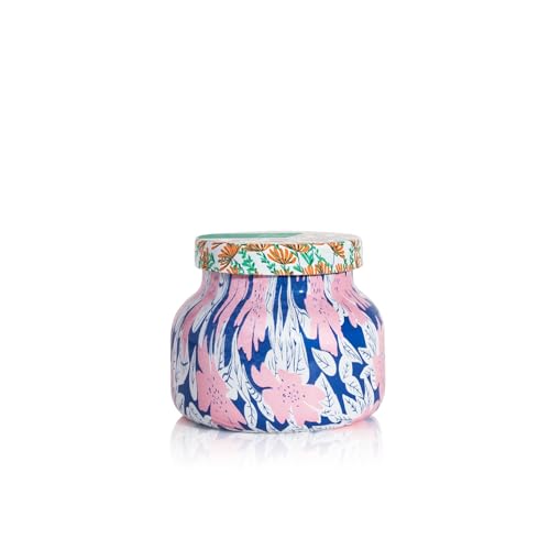 Capri Blue Scented Candles - Pattern Play Glass Jar Candles - Long Lasting Soy Wax Blend - Luxury Home Decor - Notes of Tr...