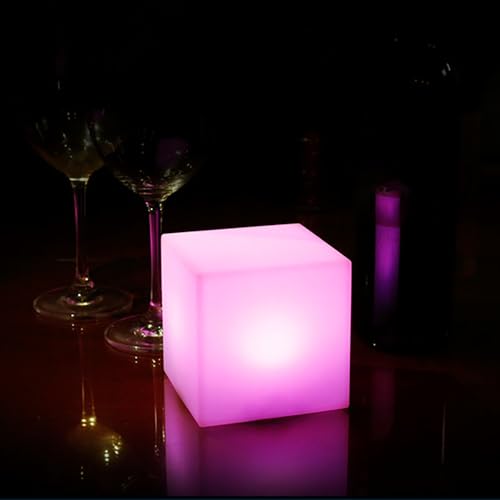 Mr.Go 4-inch Dimmable LED Night Light Mood Lamp for Kids and Adults - 16 RGB Colors - 8 Level Dimming - 4 Lighting Effect...
