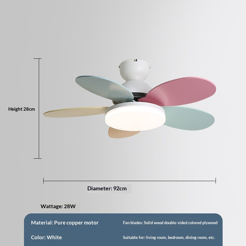 Modern Minimalist Home Integrated Fan-light