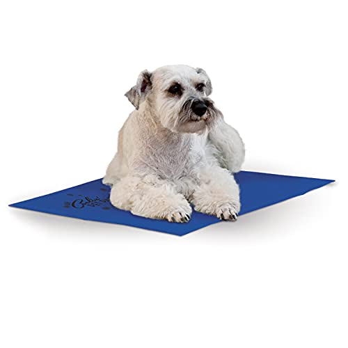 K&H Pet Products Coolin' Pet Pad Dog Mat, Portable Dog Cooling Mat for Travel or in Home, Perfect for Carriers, Crates, Ou...
